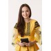 Embroidered blouse "Black&Yellow" 